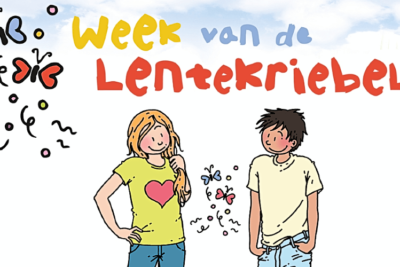 Kinderenboeken bij de week van de Lentekriebels